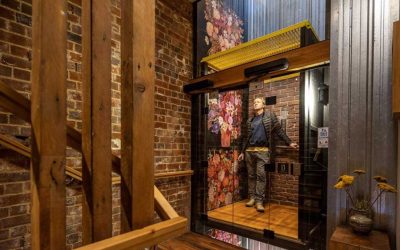 Customised elevator brings creative flair to historic building renovation