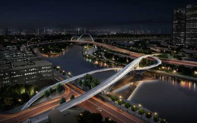 五岔子大橋 – Wuchazi Bridge (INFINITE LOOP) by Wunschmann Kaufer Architects