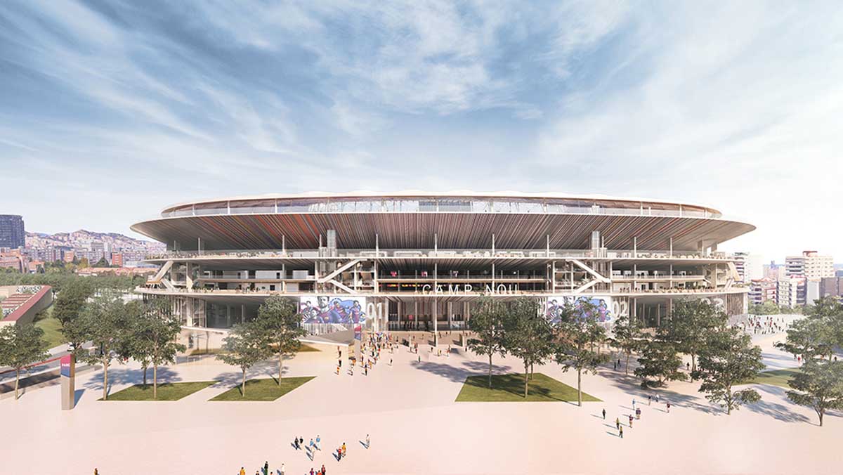 Futur Camp Nou, The football stadium that opens to all