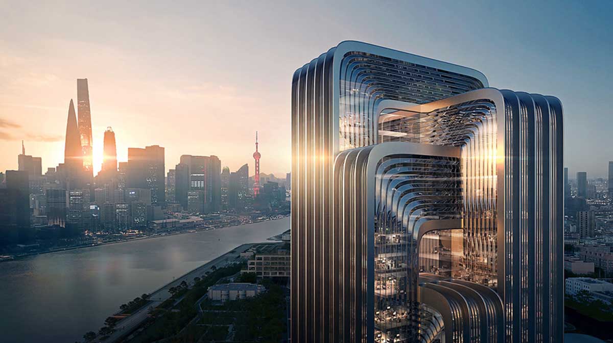 CECEP’s Shanghai Office by Zaha Hadid Architects