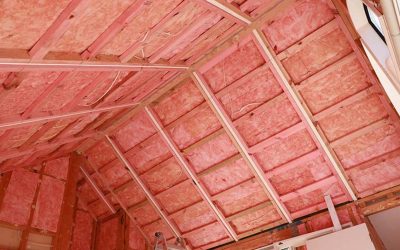 Achieving higher thermal performance in skillion roofs