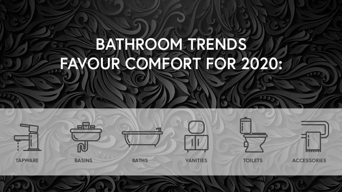 Bathroom Trends Favour Comfort For 2020